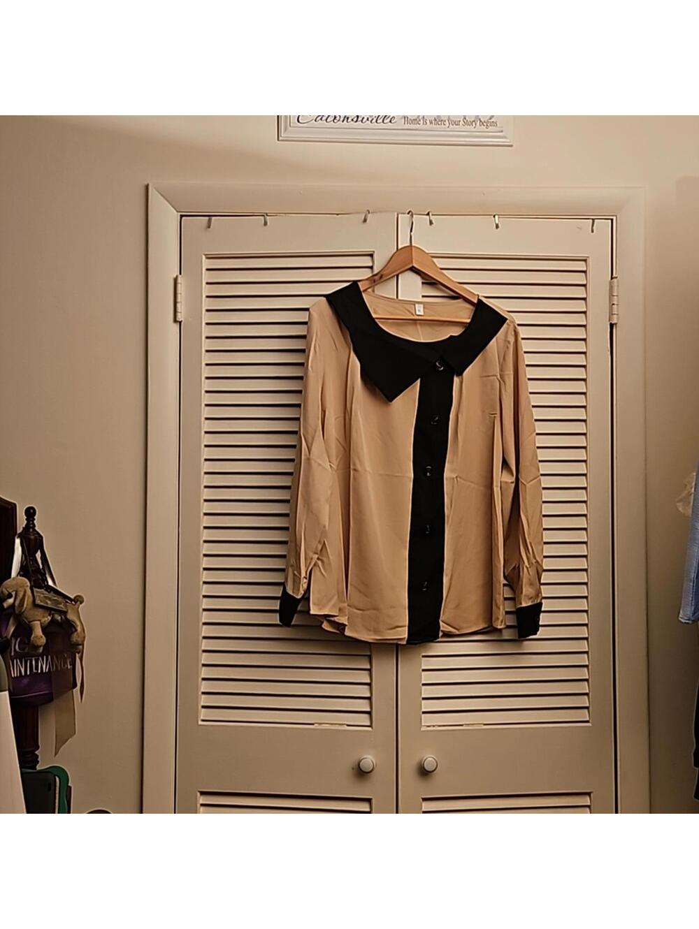 Long sleeve blouse